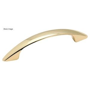 Amerock BP3416-3  Modern Cabinet Pull Polished Brass Lot of 7